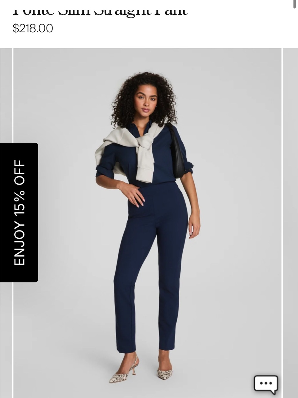 SPANXsupersmooth® PerfectFit
Ponte Slim Straight Pant